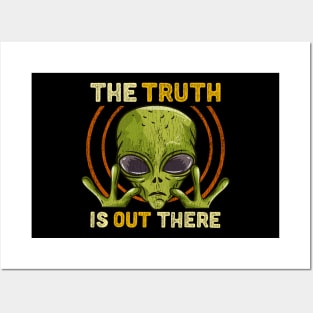 The Truth Is Out There - Martian Alien Gift Posters and Art